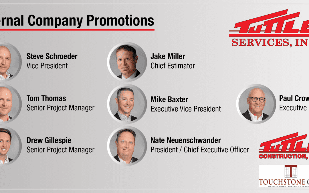 Tuttle Services, Inc. – 2022 Brings Seven Promotions within Company